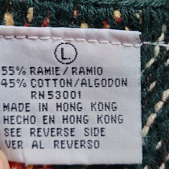 Vintage Sweater Vest Knit Boho Bohemian Aztec Cottagecore Naturecore Earthy Lake - Picture 7 of 11